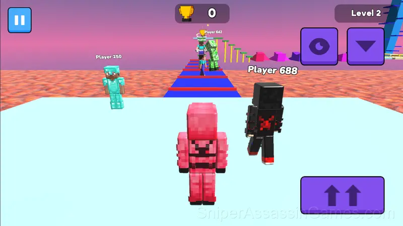 Cubic Obby Online gameplay screenshot 3