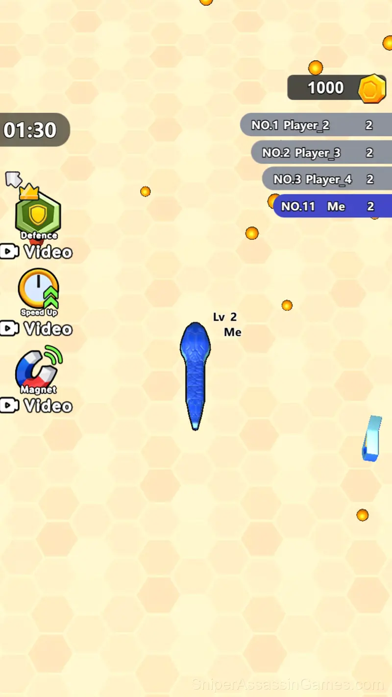 Crazy Snake gameplay screenshot 1