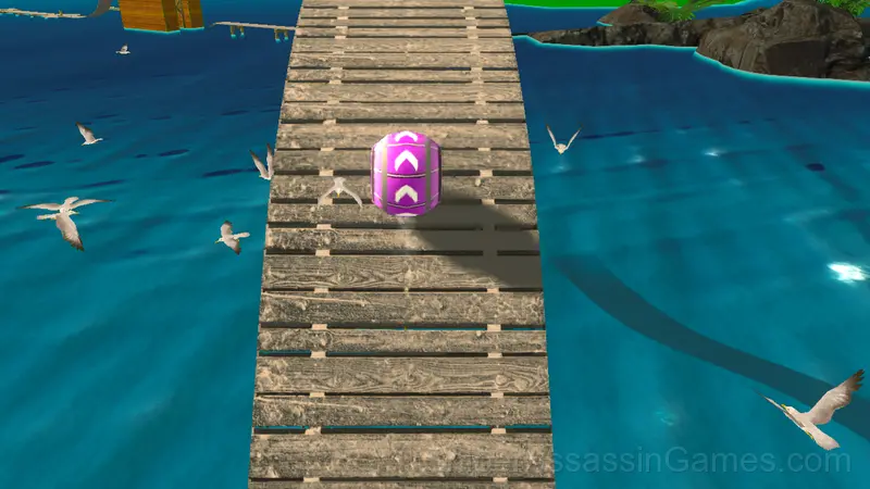Rolling Balls Sea Race gameplay screenshot 3