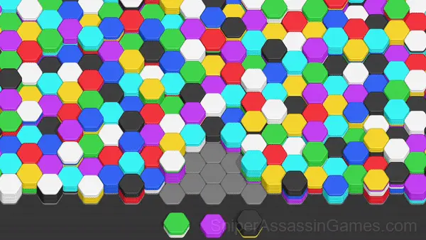 Hexa Sort Puzzle gameplay screenshot 5