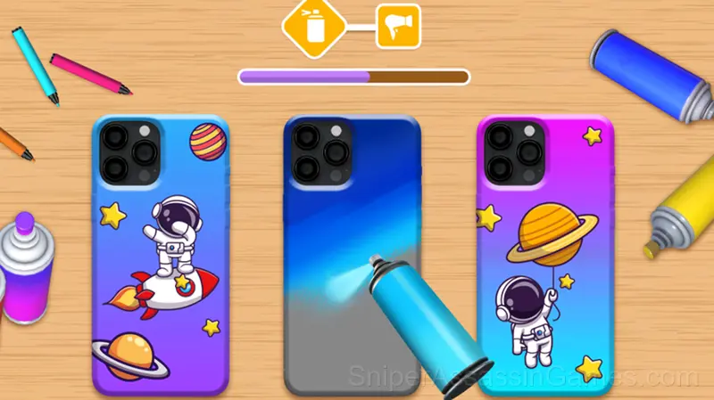 Mobile Phone Case Design By Yourself gameplay screenshot 1