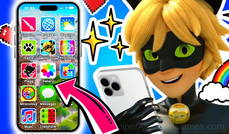 Play What's in Cat Noir's Phone?
