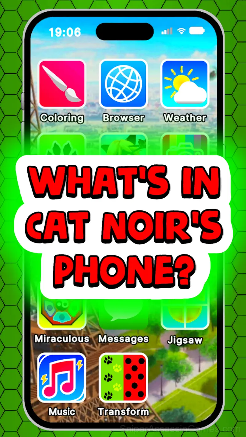 What's in Cat Noir's Phone? gameplay screenshot 1