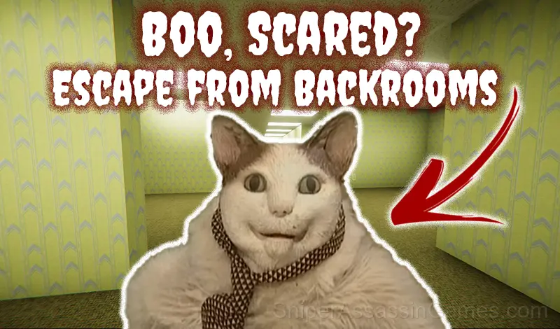 Play Boo, Scared? Escape from Backrooms