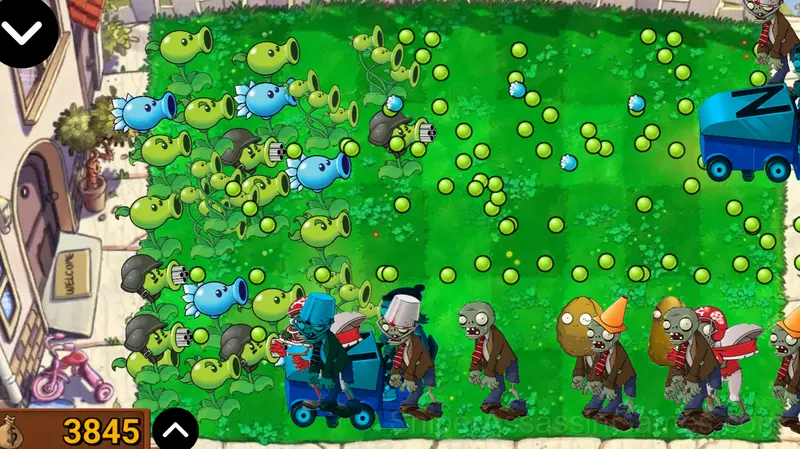 Plants VS Zombie: Protect Your Home gameplay screenshot 1