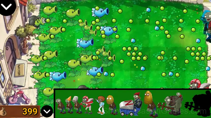 Plants VS Zombie: Protect Your Home gameplay screenshot 2
