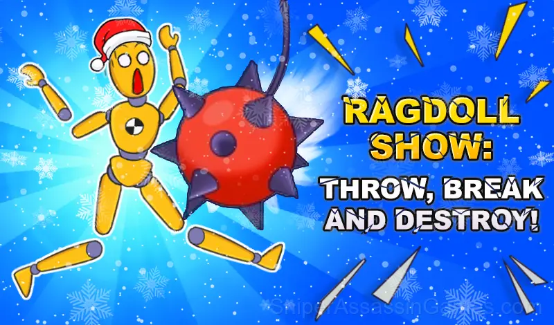 Play Ragdoll Show: Throw, Break and Destroy!