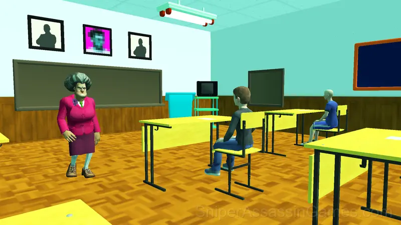 Schoolboy Runaway: Examine gameplay screenshot 1