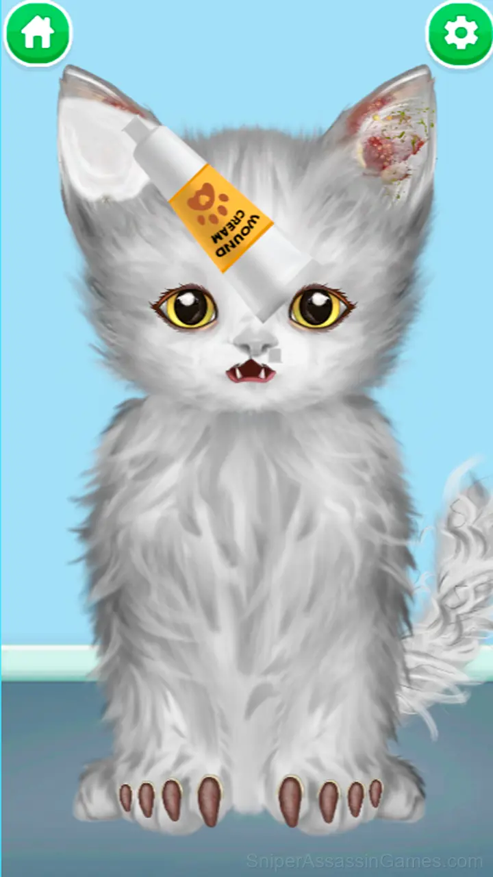 Cat Doctor: ASMR Salon gameplay screenshot 3