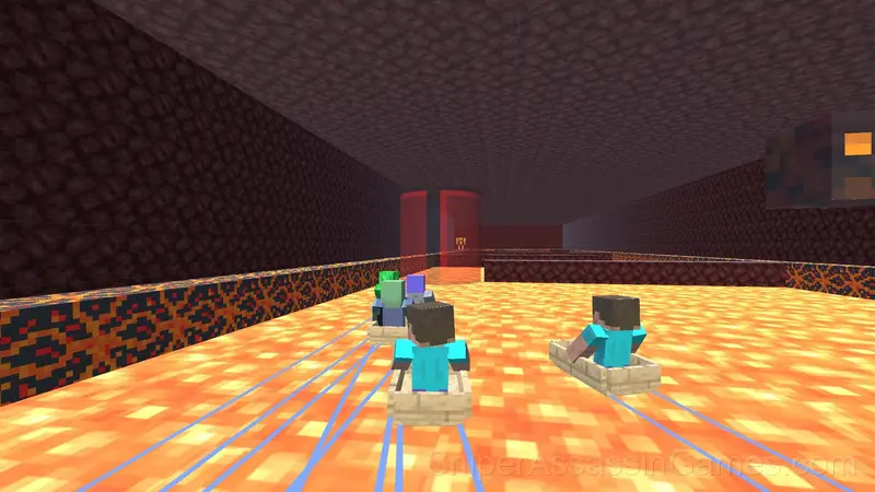 Noob in a Boat: Ice Racing gameplay screenshot 4