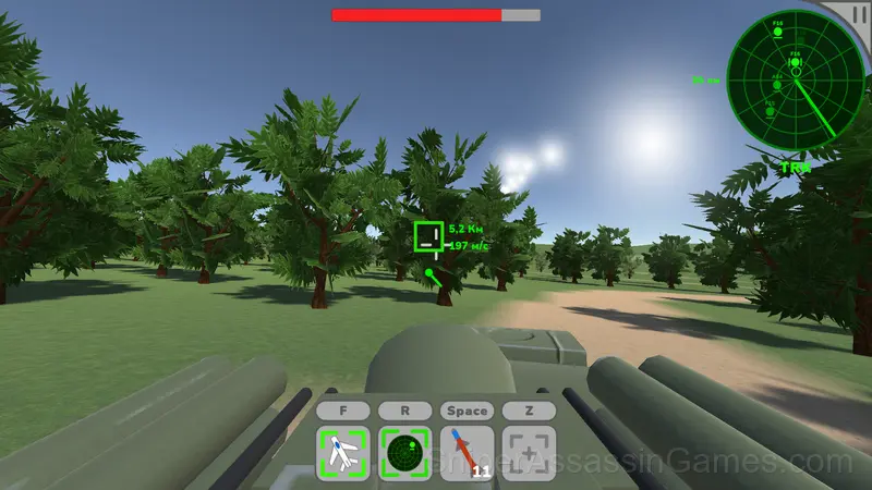 Air defense simulator! gameplay screenshot 1