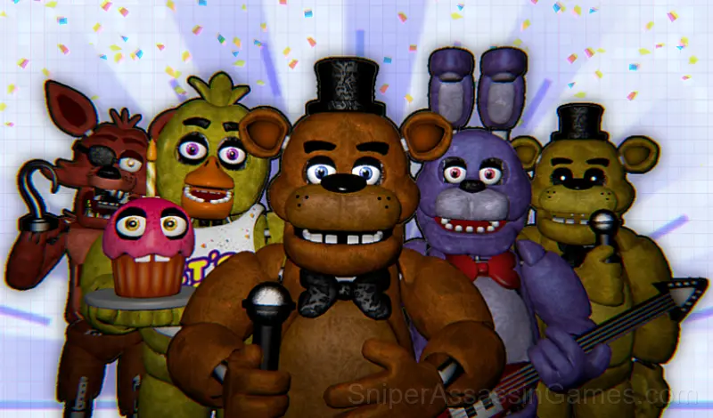 Play FNAF 1: Animatronics Simulator.
