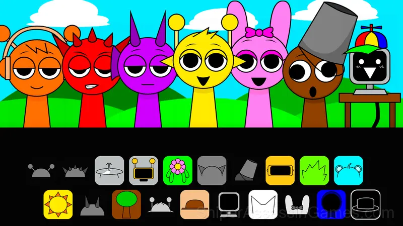 Sprunki Incredibox gameplay screenshot 1