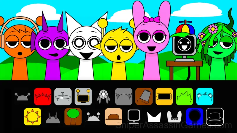 Sprunki Original Version gameplay screenshot 1