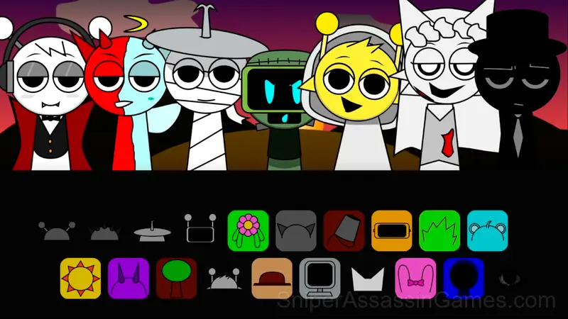 Sprunki Helloween gameplay screenshot 2