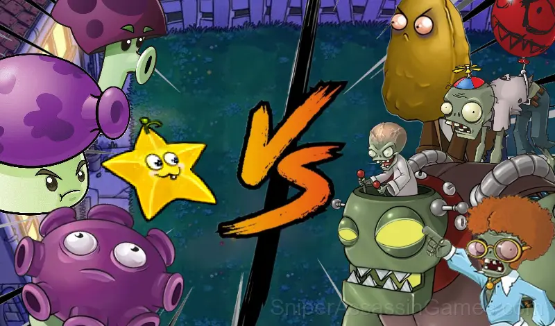 Play Plants VS Zombie: Night