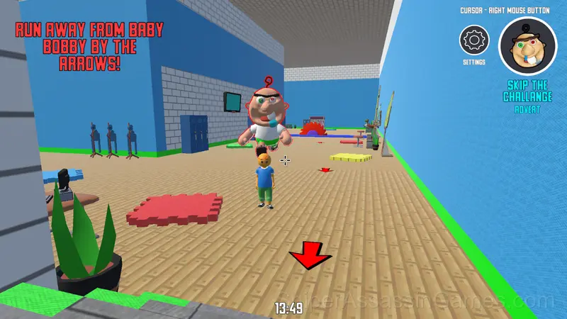 Escape from the Kindergarten: Baby Bobby! gameplay screenshot 5