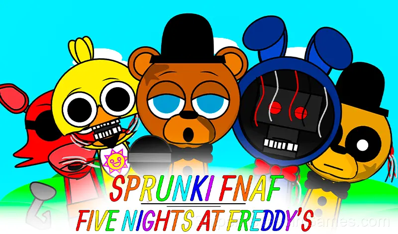 Play Sprunki FNAF: Five Nights at Freddy's