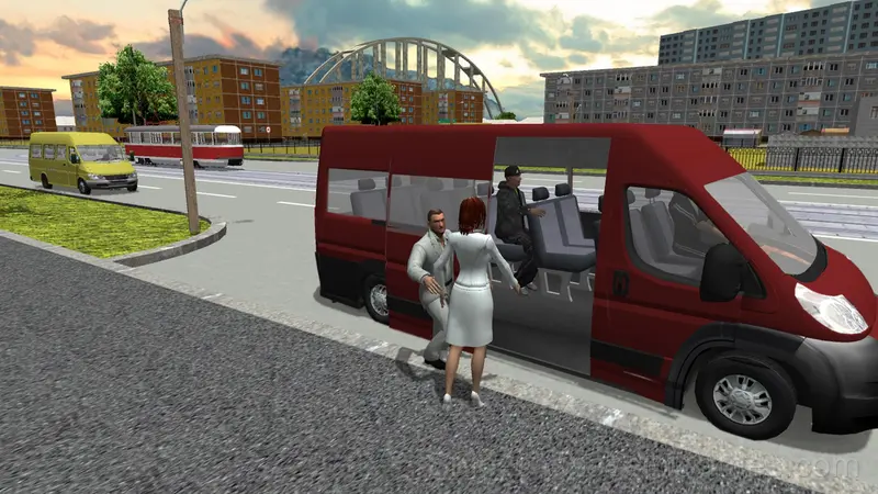 Minibus Simulator 3D gameplay screenshot 3