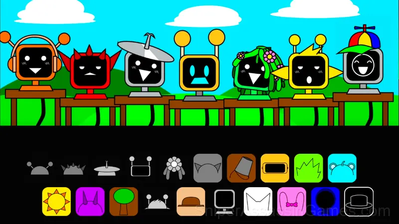 Sprunki All MR.FUN Computers gameplay screenshot 1