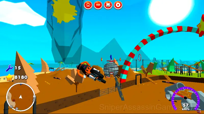 Moto Madness gameplay screenshot 3