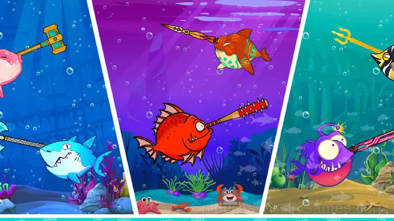Fish IO: Be the King gameplay screenshot 1