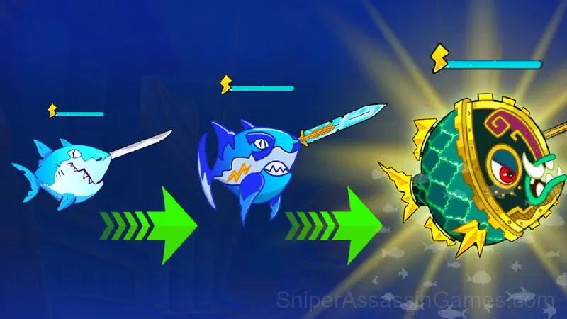 Fish IO: Be the King gameplay screenshot 2