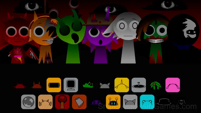 Sprunki Swapped gameplay screenshot 1