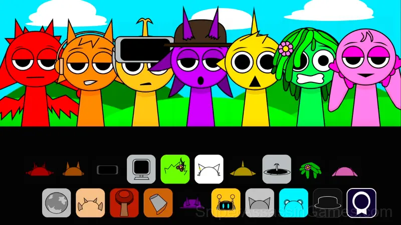 Sprunki Swapped gameplay screenshot 2