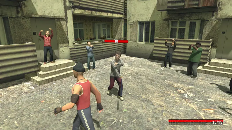 Man's word: Street Fighter gameplay screenshot 1