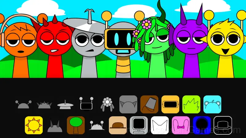 Sprunki Everyone Is Alive gameplay screenshot 1