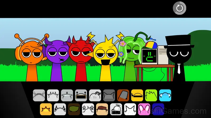 Sprunki 2 gameplay screenshot 1