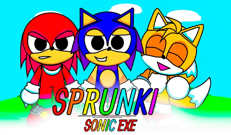 Play Sprunki Sonic EXE