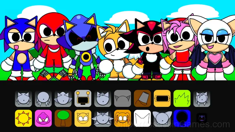 Sprunki Sonic EXE gameplay screenshot 2