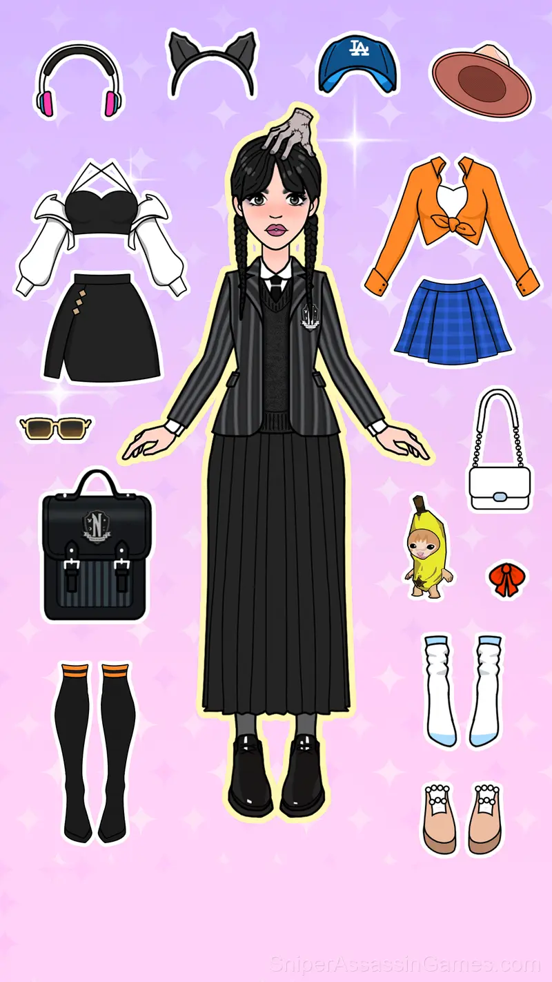Paper Doll Dress Up gameplay screenshot 1