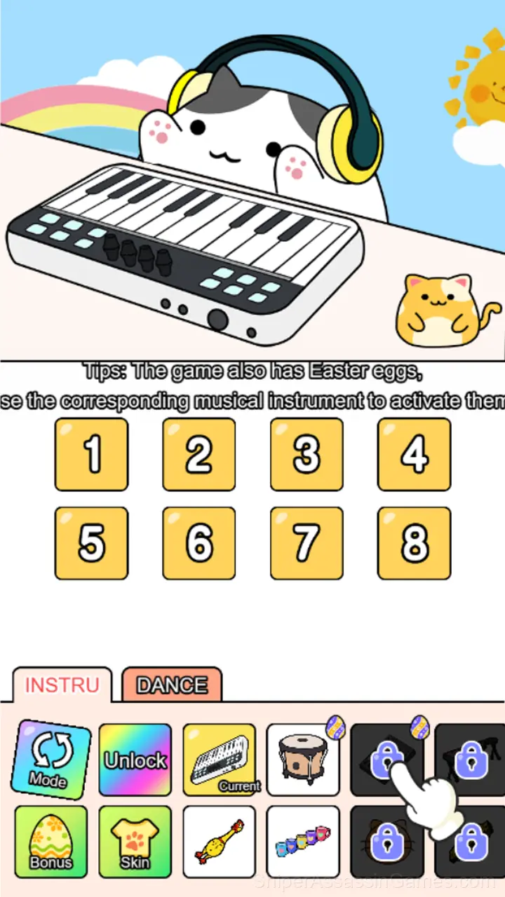 Musicat gameplay screenshot 1