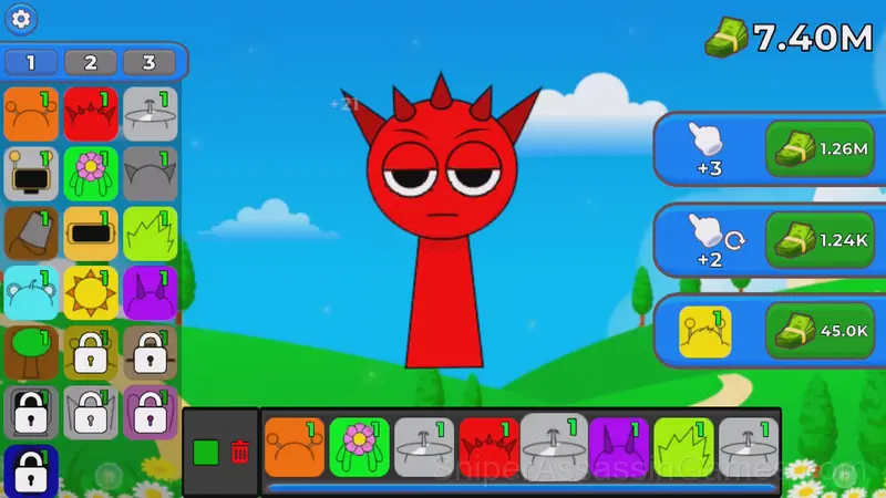 Sprunki Clicker: Create Music! gameplay screenshot 2