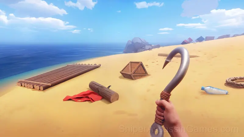 Survival Game on a Raft - Try to Survive gameplay screenshot 2