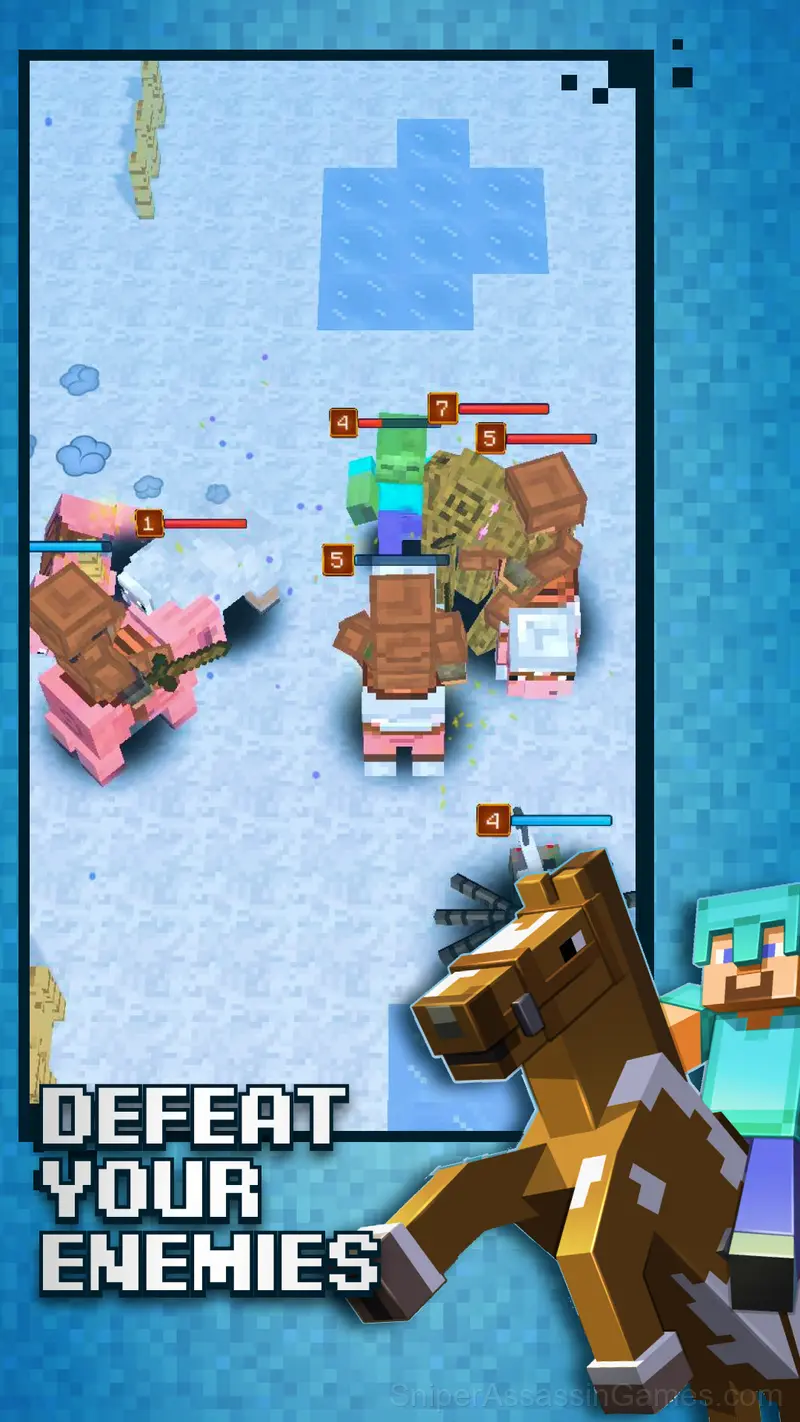Craft Mobs: Create a Monster and Fight! gameplay screenshot 1