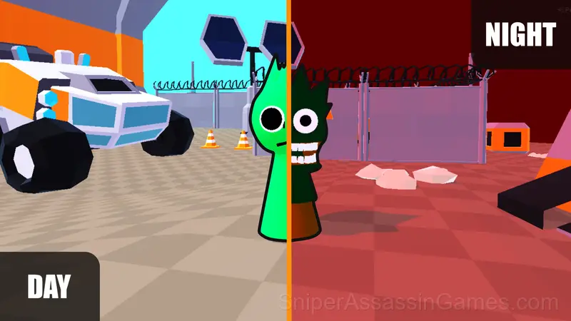 Sprunki Incredibox 3D gameplay screenshot 3