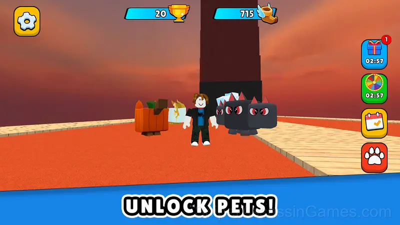 Robby +1 To Jump Power Per Click gameplay screenshot 3