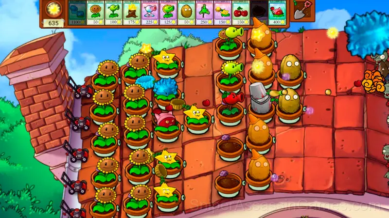 Plants Vs Zombie Hybrid Story Mod gameplay screenshot 5