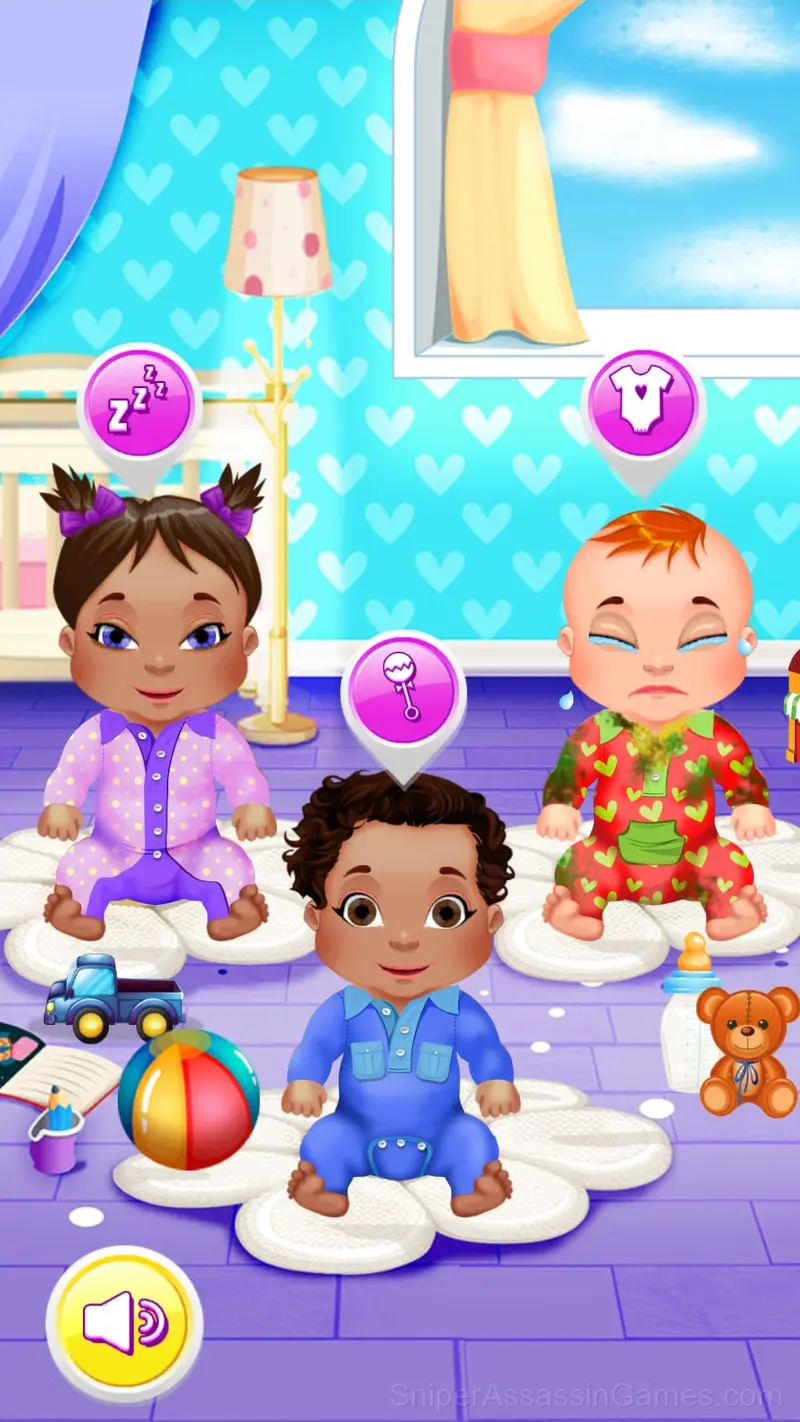 Super Nanny - Baby Doll Care gameplay screenshot 1