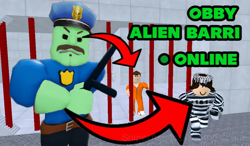 Play Obby: Alien Barri Online
