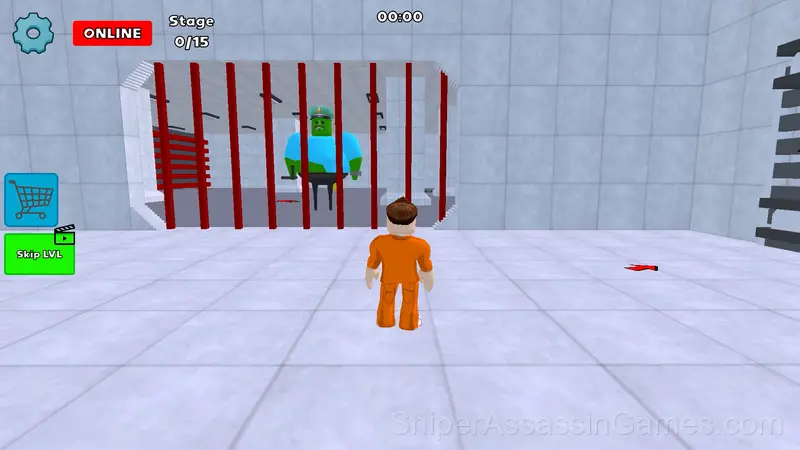 Obby: Alien Barri Online gameplay screenshot 1
