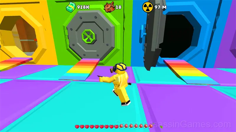 Obby: Survive Zombie Town gameplay screenshot 2