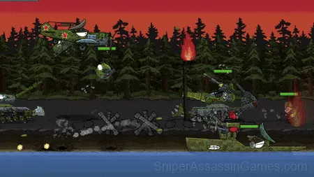 Tanks: The Big Battle 2 gameplay screenshot 3