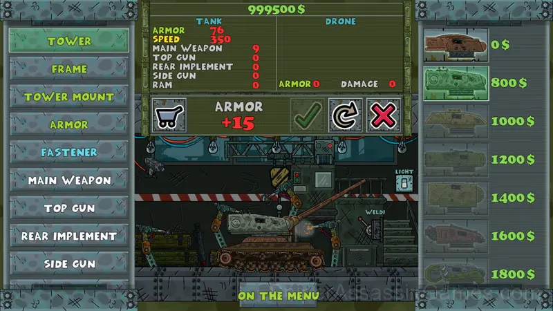 Tanks: The Big Battle 2 gameplay screenshot 4