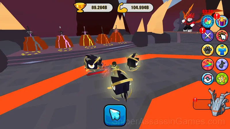 Obby: Pull a Sword gameplay screenshot 4