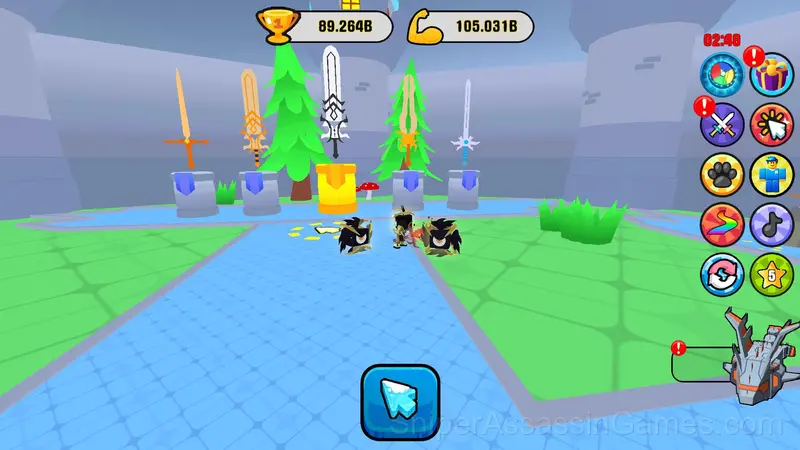 Obby: Pull a Sword gameplay screenshot 6